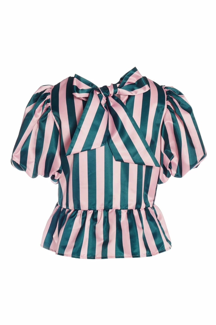 Crosby By Mollie Burch Angela Top (Holiday Stripe) Tops 4 Crosby By Mollie Burch Angela Top (Holiday Stripe) Tops