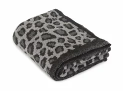 Barefoot Dreams CozyChic Safari Blanket (Dove Gray Multi)