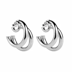 Sheila Fajl Hazel Hoops (Silver)