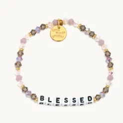 Little Words Project Blessed Bracelet (Purple Passion)