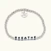 Little Words Project Breathe (Silver)