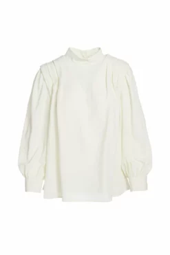 Crosby By Mollie Burch Brett Blouse (Pearl) Tops