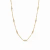 Julie Vos Jewelry Charlotte Delicate Station Necklace
