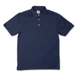 Duckhead Hayes Performance Logo Polo (Navy) Tops