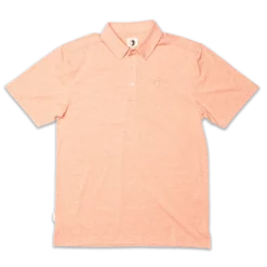 Duckhead Hayes Logo Polo (Sunbaked Orange) Tops