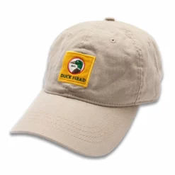 Duckhead Accessories Gold Patch Canvas Hat (Khaki)