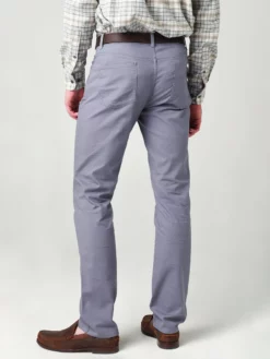 Duckhead Bottoms Pinpoint Canvas Five-Pocket (Slate Blue) 7 Duckhead Bottoms Pinpoint Canvas Five-Pocket (Slate Blue)