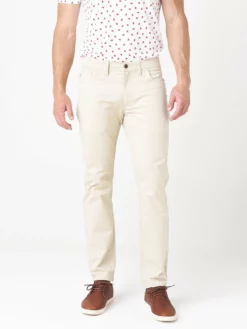 Duckhead Shoreline Five-Pocket Pant (Stone) Bottoms