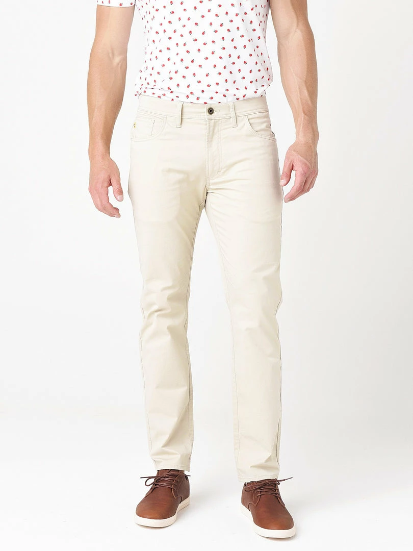 Duckhead Shoreline Five-Pocket Pant (Stone) Bottoms 3 Duckhead Shoreline Five-Pocket Pant (Stone) Bottoms