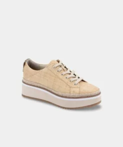 Dolce Vita Tinley Sneaker (Natural Raffia)