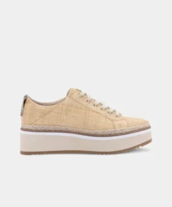 Dolce Vita Tinley Sneaker (Natural Raffia)
