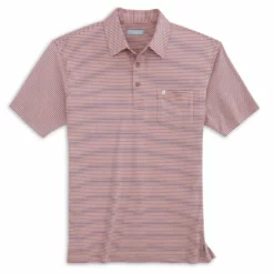 Fish Hippie Tops Shellbine Stripe Polo (Multiple Colors)