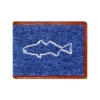 Smathers & Branson Fish On The Line Wallet (Dark Navy/Blueberry) Gifts For Him 1 Smathers & Branson Fish On The Line Wallet (Dark Navy/Blueberry) Gifts For Him