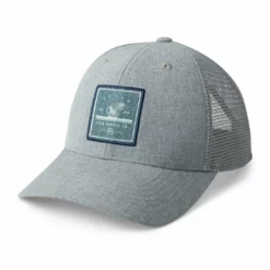 Fish Hippie Accessories Lucky Break Trucker Hat (Cloud Grey)
