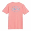 Fish Hippie Resolve Short Sleeve Tee (Coral)