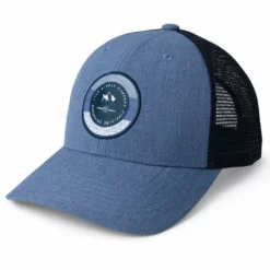Fish Hippie Accessories Informer Trucker Hat (Blue)