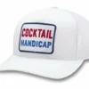 G/Fore Accessories Cocktail Handicap Trucker Hat (Snow)