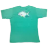 Southern Point Abstract Permit T Shirt (Washed Jade) 1 Southern Point Abstract Permit T Shirt (Washed Jade)