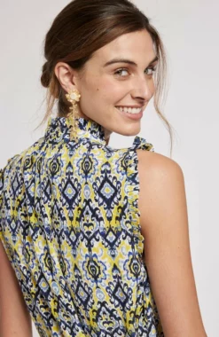 Tyler Boe Scarlett Silk Maxi Dress (Multi) Dresses 7 Tyler Boe Scarlett Silk Maxi Dress (Multi) Dresses