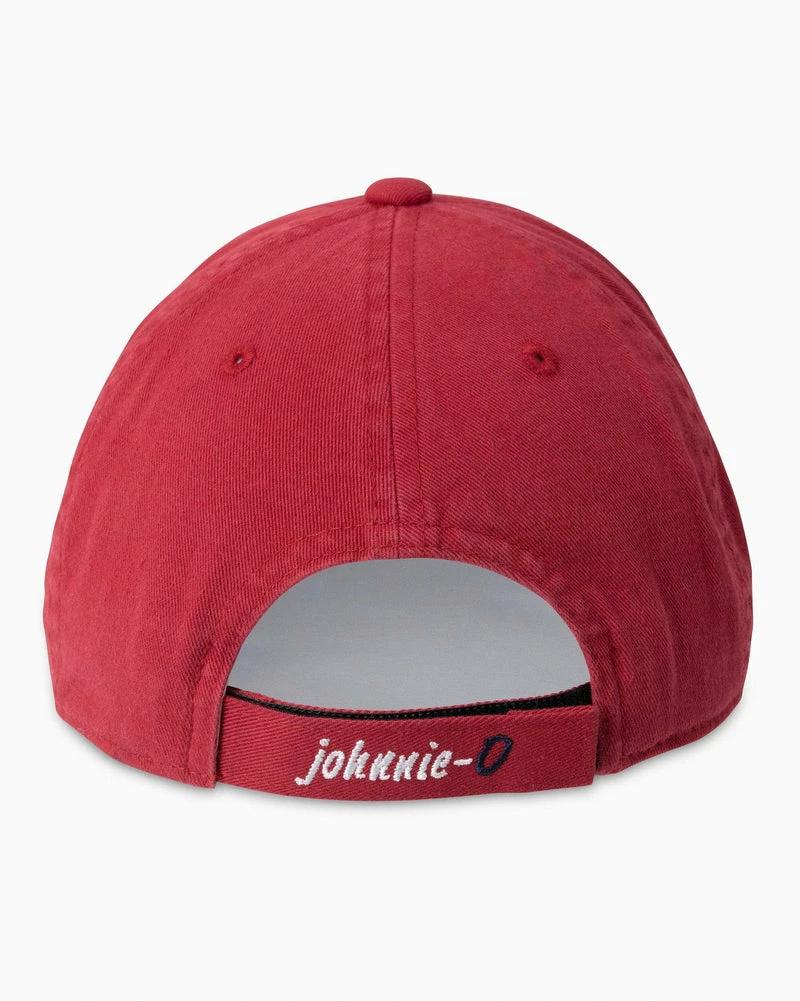 Johnnie-O Accessories Topper Ball Hat (Malibu Red)