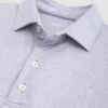 Johnnie-O Lyndon Striped Polo (Pure Purple)