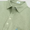 Johnnie-O Heathered Original Polo (Dill) Tops