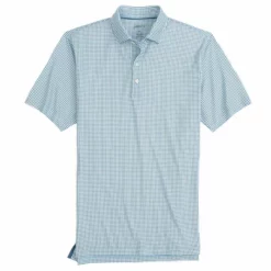 Johnnie-O Lockport Polo (White) Tops