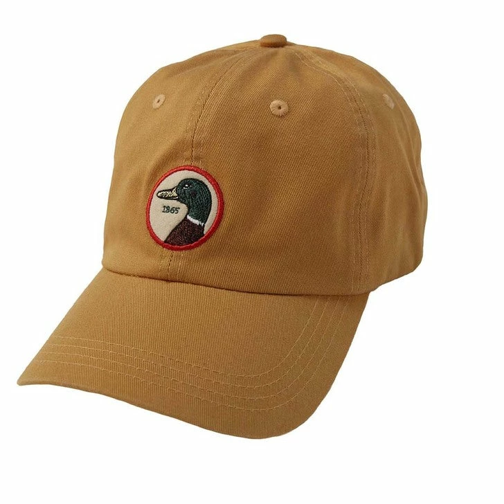 Duckhead Circle Patch Twill Hat (Gold) 3 Duckhead Circle Patch Twill Hat (Gold)