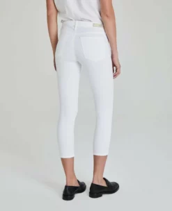 AG Jeans Prima Crop (White) Bottoms 7 AG Jeans Prima Crop (White) Bottoms