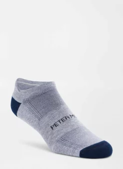 Peter Millar Accessories 2-Pack Performance Sock (Gale Grey)