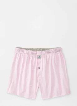 Peter Millar Nebraska Performance Boxer Short (Palmer Pink)