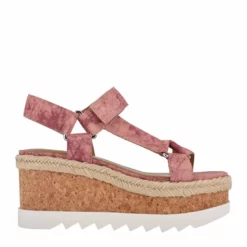 Marc Fisher Gylian Platform Sandall (Pink Tie Dye)