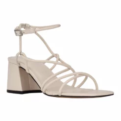 Marc Fisher Nayora Strappy Block Heel Sandal (Light Pink)