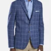 Peter Millar Dresswear Spring Windowpane Soft Jacket (Deep Ocean) 2 Peter Millar Dresswear Spring Windowpane Soft Jacket (Deep Ocean)