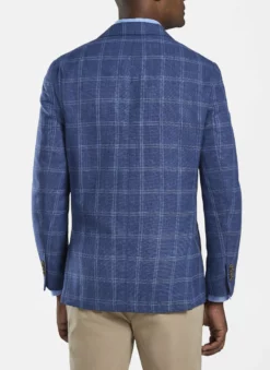 Peter Millar Dresswear Spring Windowpane Soft Jacket (Deep Ocean) 9 Peter Millar Dresswear Spring Windowpane Soft Jacket (Deep Ocean)