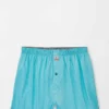 Peter Millar Mako Performance Boxer Short (White Mist)