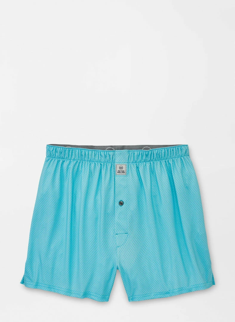 Peter Millar Mako Performance Boxer Short (White Mist) 3 Peter Millar Mako Performance Boxer Short (White Mist)