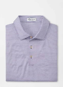 Peter Millar Salton Performance Jersey Polo (Sport Navy)