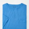 Peter Millar Seaside Summer Soft Pocket Tee (Carnival Blue)