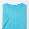 Peter Millar Tops Seaside Summer Soft Pocket Tee (Island)