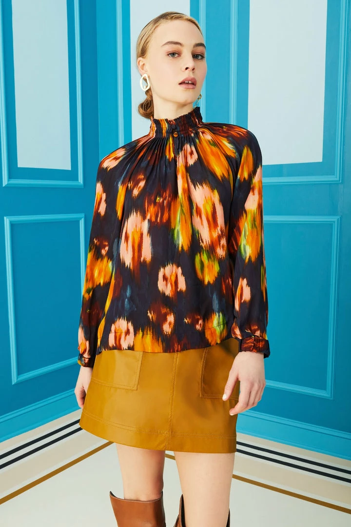 Marie Oliver Arden Blouse (Sapphire) 3 Marie Oliver Arden Blouse (Sapphire)