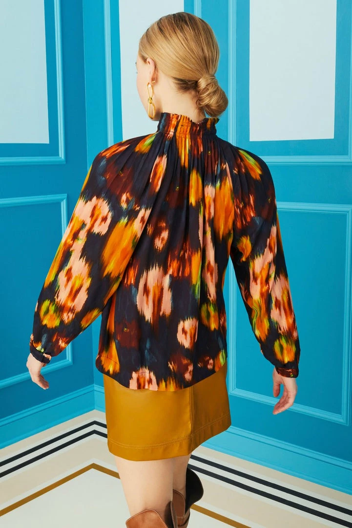 Marie Oliver Arden Blouse (Sapphire) 5 Marie Oliver Arden Blouse (Sapphire)