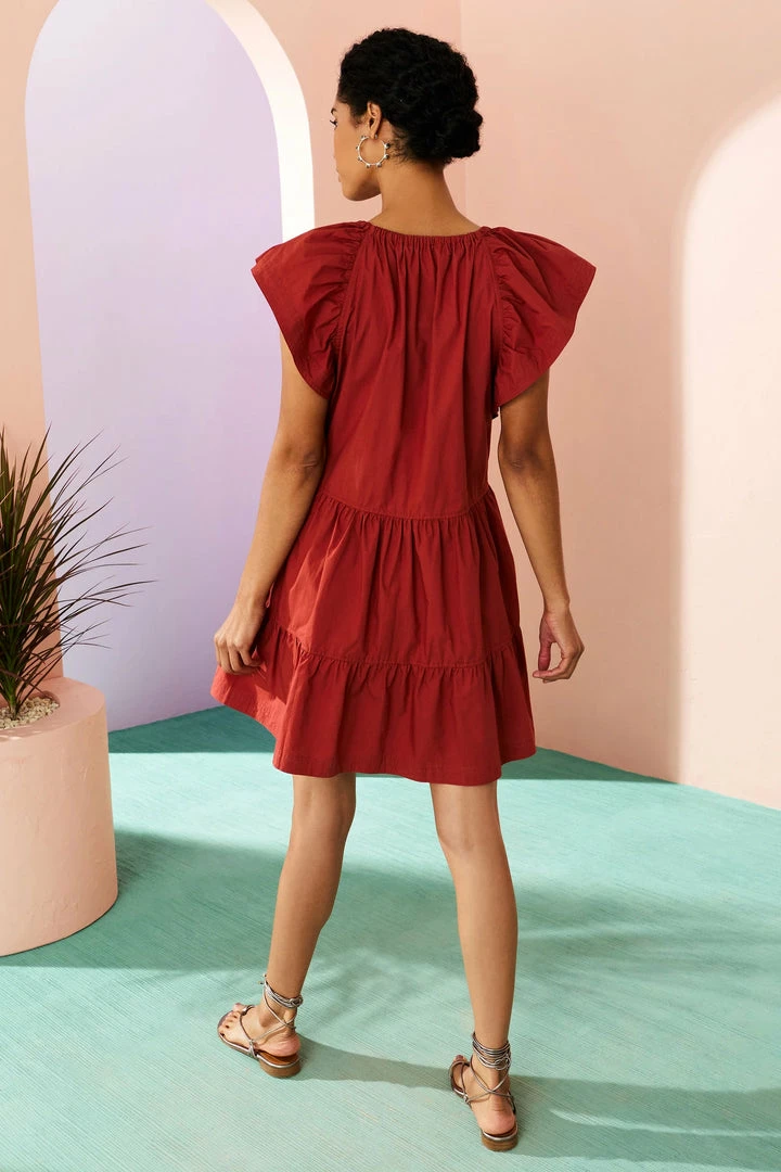 Marie Oliver Kara Dress (Clay) 4 Marie Oliver Kara Dress (Clay)