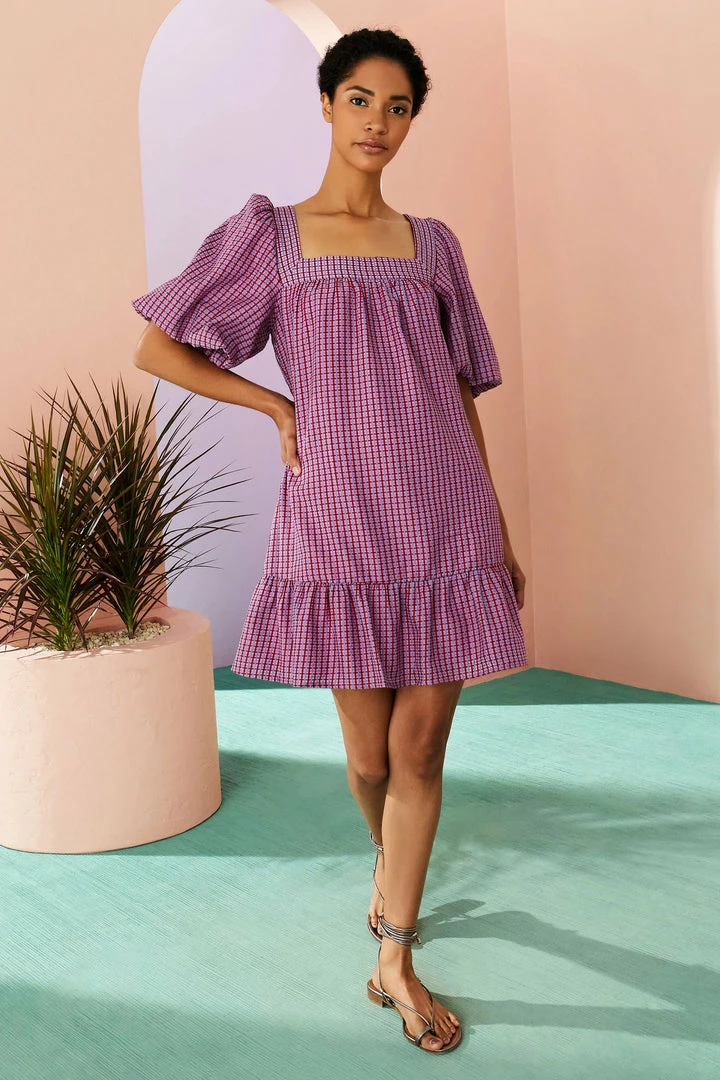 Marie Oliver Dresses Kaylee Dress (Berry) 3 Marie Oliver Dresses Kaylee Dress (Berry)