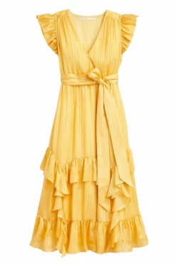 Marie Oliver Dresses Uma Dress (Ochre)