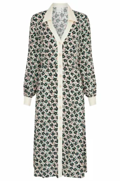 Fresha London Mercedes Dress (Black Petunia) Dresses