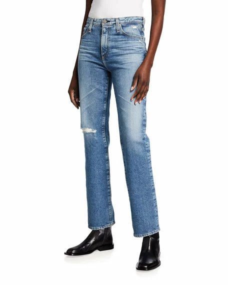 AG Jeans Alexxis High-Rise Straight (18 Years Poplar) Bottoms 3 AG Jeans Alexxis High-Rise Straight (18 Years Poplar) Bottoms