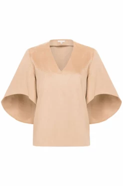 Anna Cate Tops Nina Top (Camel Suede)