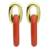 Sheila Fajl Small Shakedown Earrings (Orange)