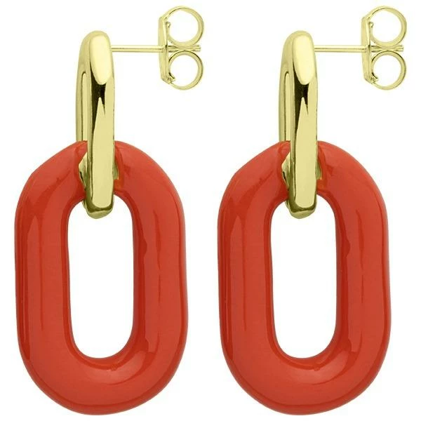 Sheila Fajl Small Shakedown Earrings (Orange) 4 Sheila Fajl Small Shakedown Earrings (Orange)